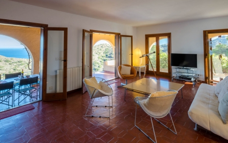 También disfrutas del mar desde el interior de la propiedad