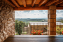 Dining terrace accessed from kitchen and dining room