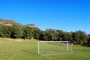 Full 5-a-side soccer pitch (a football is provided)