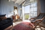 Balcony with views in double bedded room