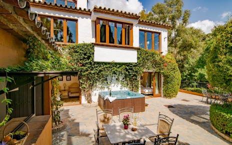 Bar area with jacuzzi