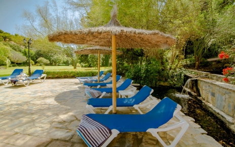 Relaxing water features