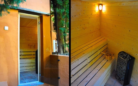 From 2018 the house is equipped with sauna