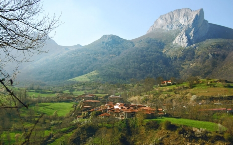 Cantabrian village of Caloca