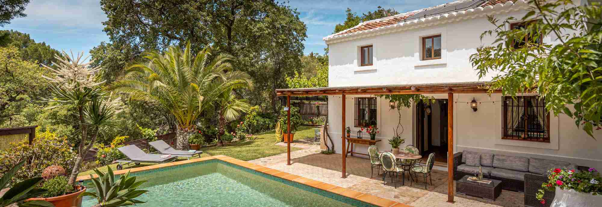 Holiday cottage in the Gaucin woods