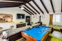 Games room (the pool table is thought for children, so its reliability cannot be guaranteed)