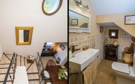 Escaleras al cuarto cuarto | aseo en la planta baja