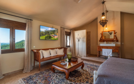 Cuarto dormitorio (primer piso / habitación del ático)