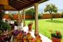 The porch provides shade