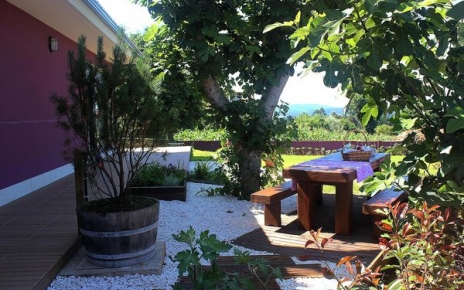 A very private corner