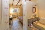 Double bedded room with en suite bathroom