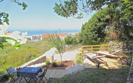 60 metres away you have private parking and garden