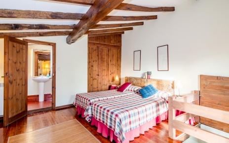 Dormitorio 2 en el 2 ° piso, con dos camas