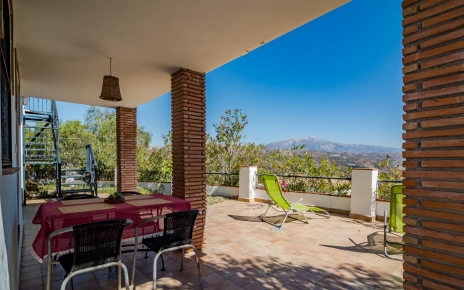 Furnished porch and terrace