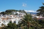 Vistas del pueblo de Gaucín desde su casa vacacional 