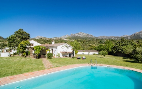 La propiedad (la casita anexa permanece cerrada)