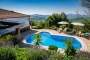 Attractive pool area with sunloungers
