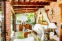 Pool house lounge
