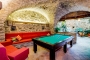 Chill out area with 3-cushion billiards