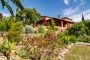 Villa seen from flower beds