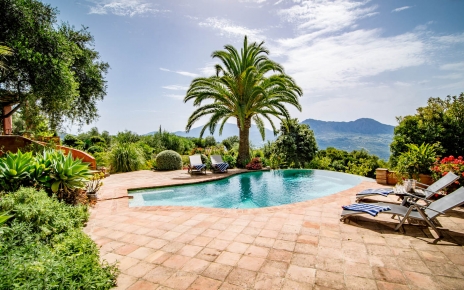 Pool area with gorgeous views
