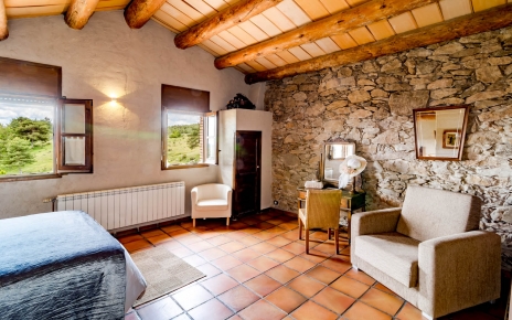 Granero reformado con características originales