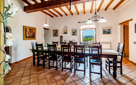 Comedor en el primer piso