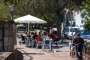 Gaucin locals enjoying a leisurely breakfast