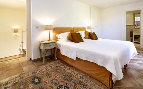 This bedroom is twin bedded but can be made as double