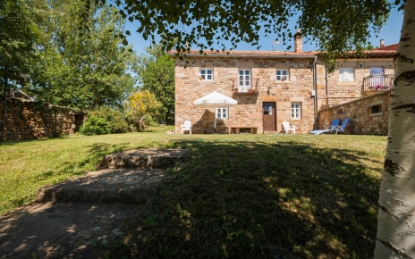 This villa is located on edge of mountain village