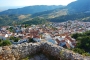 Gaucin village seen from the hilltop castle