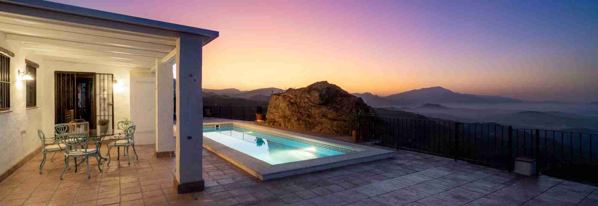 Villa tradicional ideal para vacaciones al aire libre y con vistas ininterrumpidas