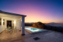 Spectacular sunrise from this holiday villa