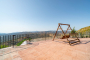 Huge fenced terrace with uninterrupted views