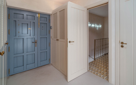 Back door onto street