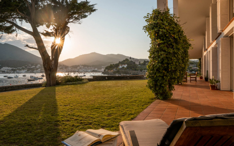 Al aire libre y con brisa del mar