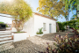 Steps onto terrace from main kitchen (annexe on right) 
