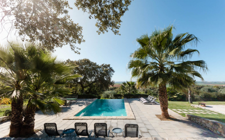 Piscina con total privacidad