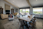 Open plan living / dining / kitchen with views 