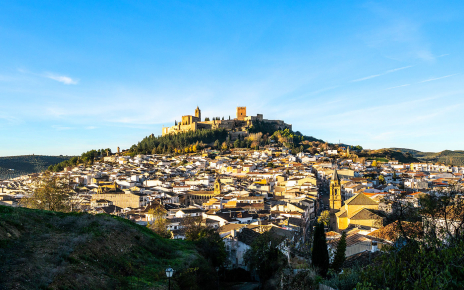 The lovely town of Alcala La Real is 15 mins drive away