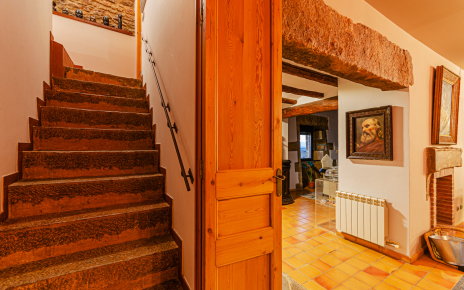 Steps to 2nd floor (slightly steep)