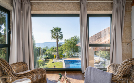 Lovely corners for reading and looking into the sea