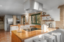 Open plan kitchen / dining areas