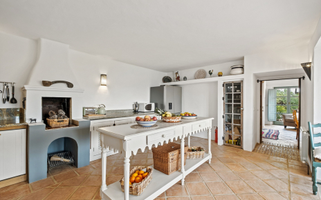 Bedroom 1 accessed from kitchen area