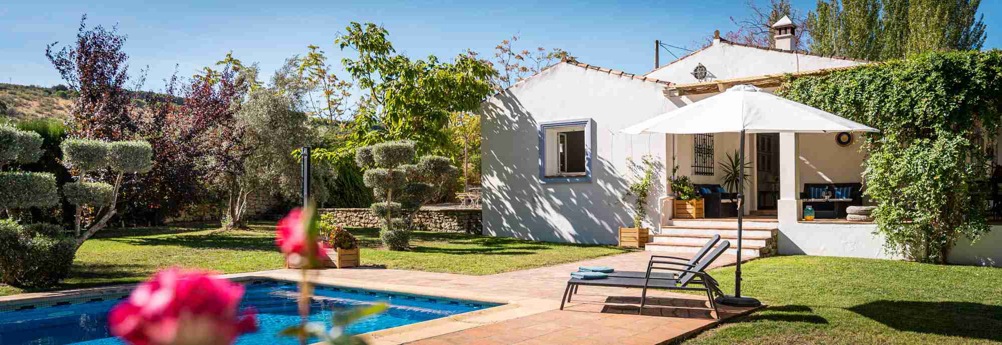 Casa rural cerca de Ronda en una sola planta ideal para familias