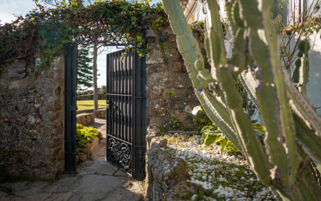 Entrance to your villa on edge of hamlet