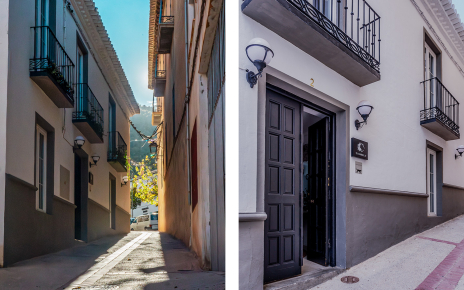 Acceso principal a tu exclusiva casa boutique