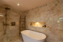 Bedroom 6 (annexe) - bathtub and shower