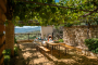 Outdoor area for al fresco meals