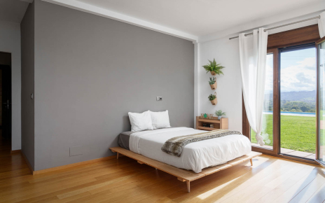 Bedroom 7 with direct access to gardens